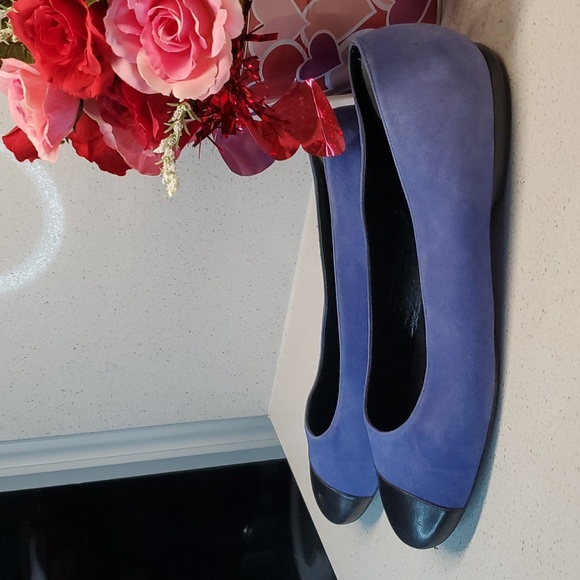 DELMAN suede leather flats (sz 10) - Picture 2 of 7